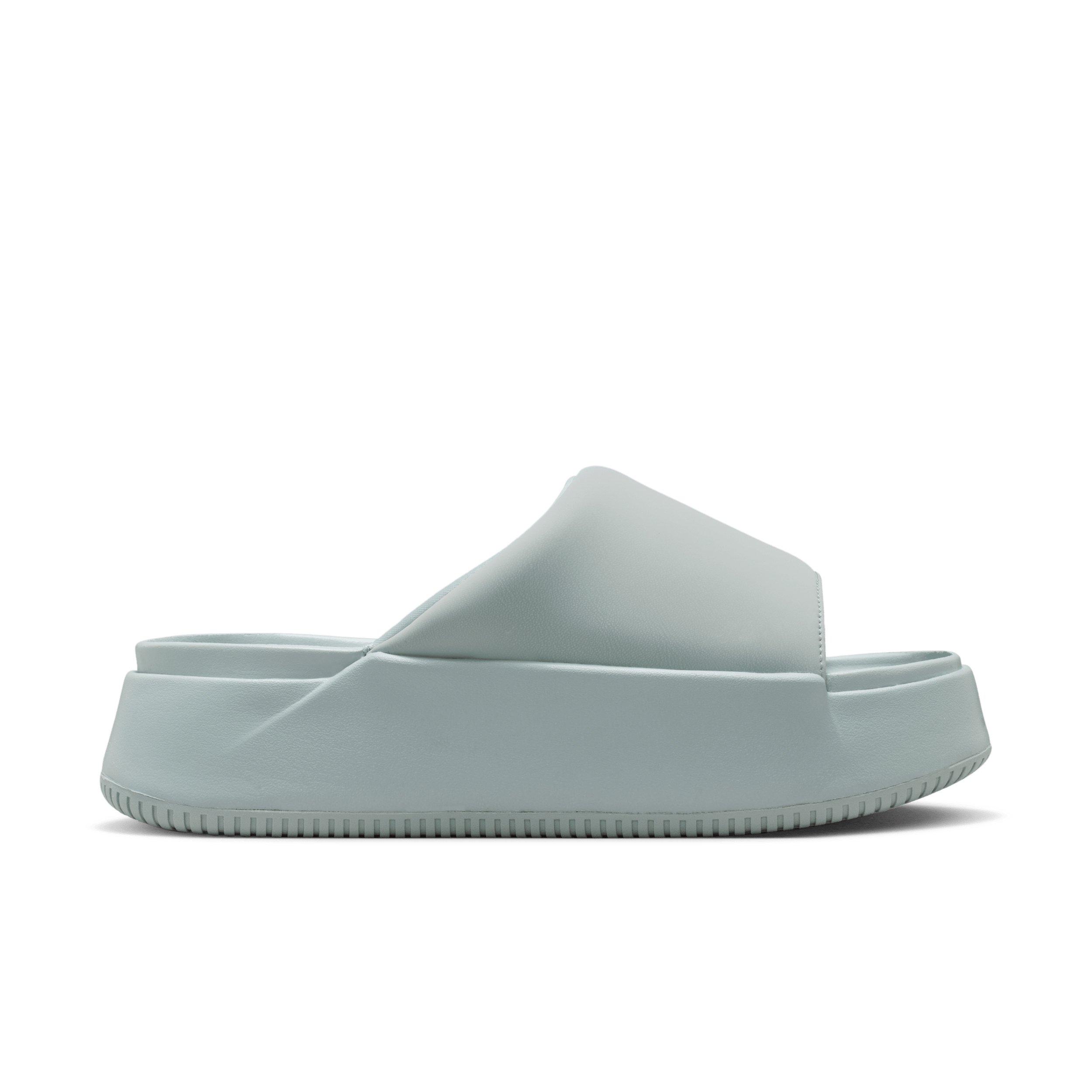Nike Calm Elevation "Light Pumice/Light Pumice" Women's Slide - LT PUMICE/LT PUMICE